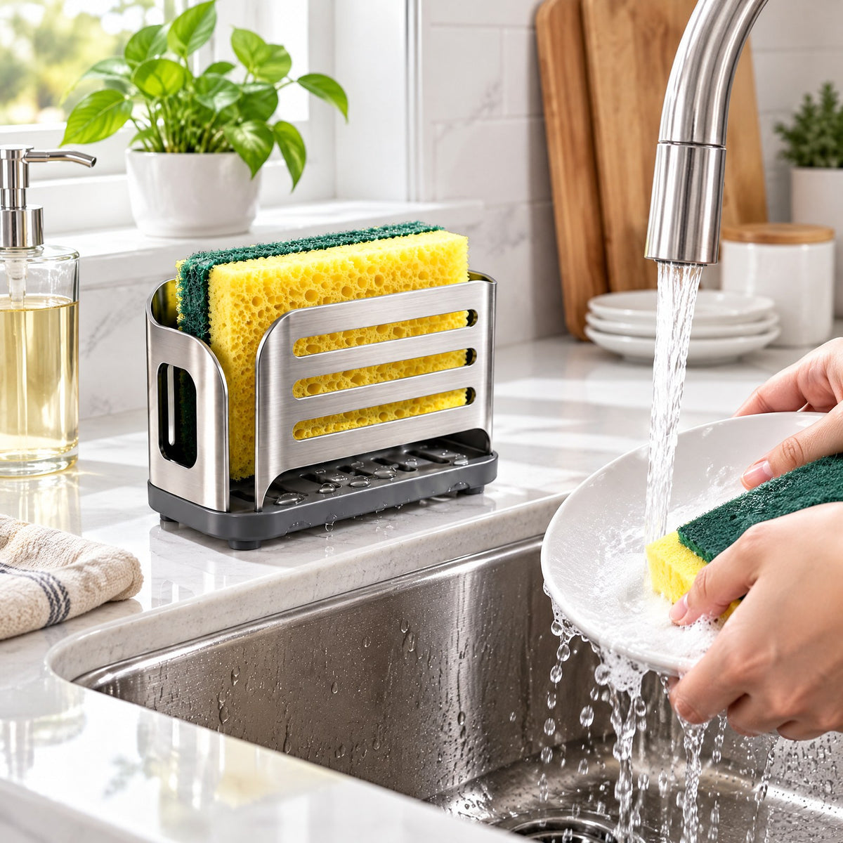 lorevixaai Ventilated Sponge Drying Holder — product image 3