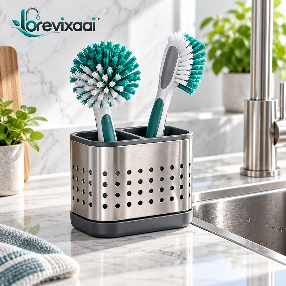 lorevixaai Dish Brush Holder — product image 1