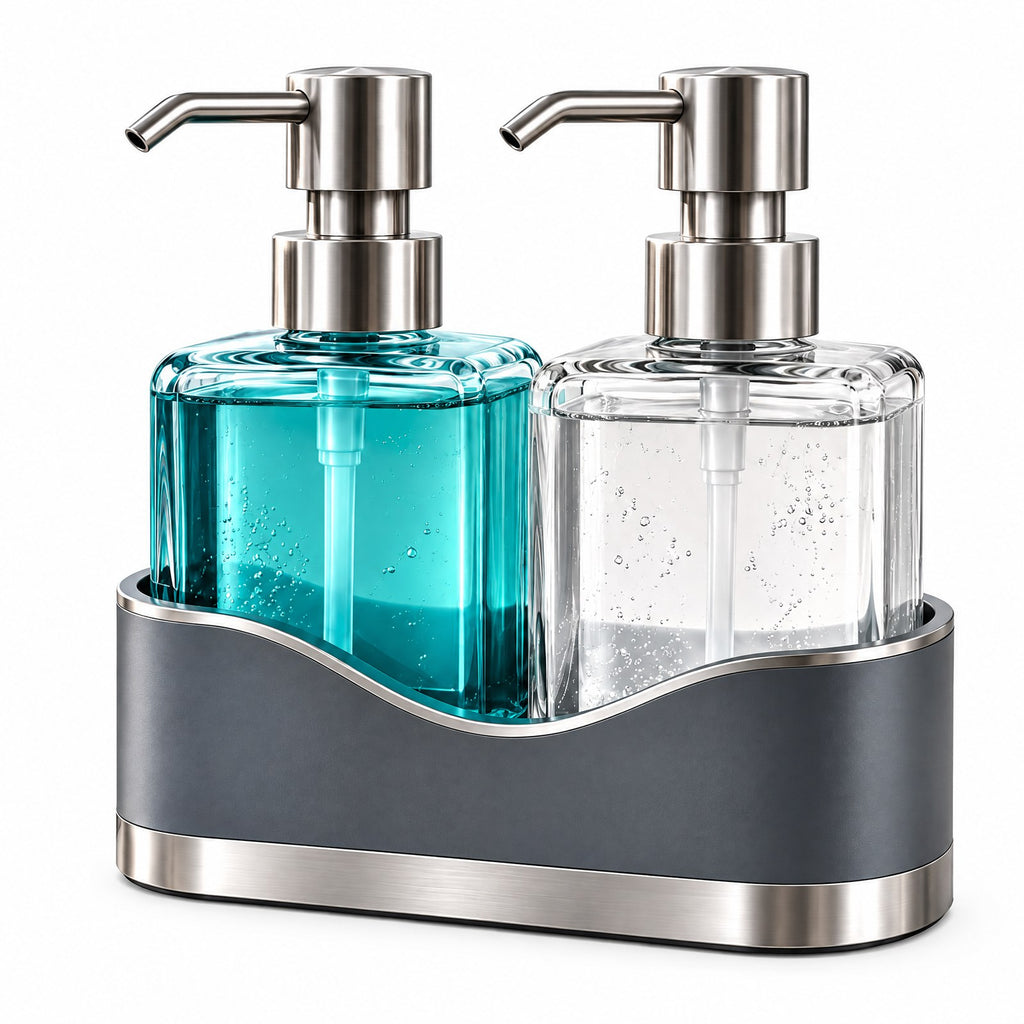 lorevixaai Dual Chamber Soap Dispenser — product image 3