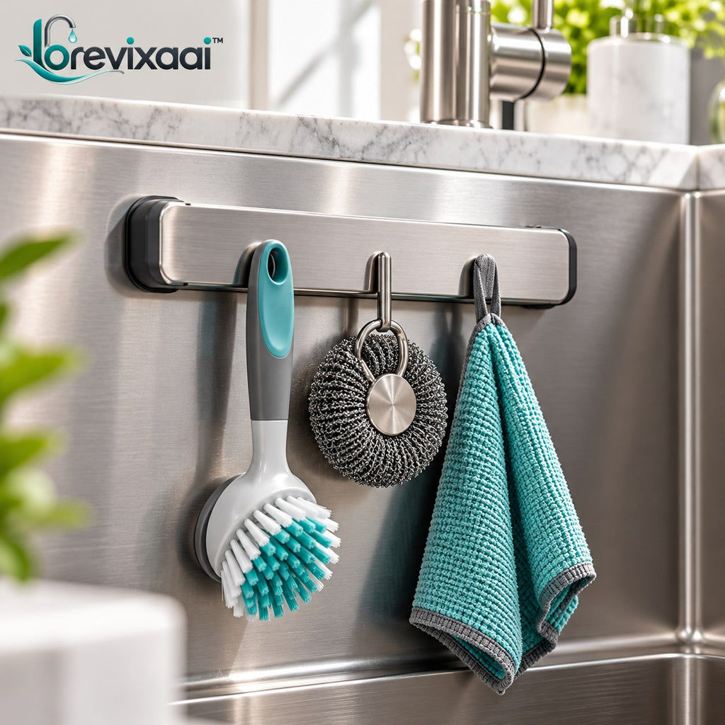 lorevixaai Magnetic Sink Cleaning Tool Holder — product image 1