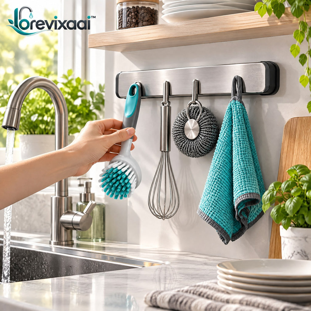 lorevixaai Magnetic Sink Cleaning Tool Holder — product image 2