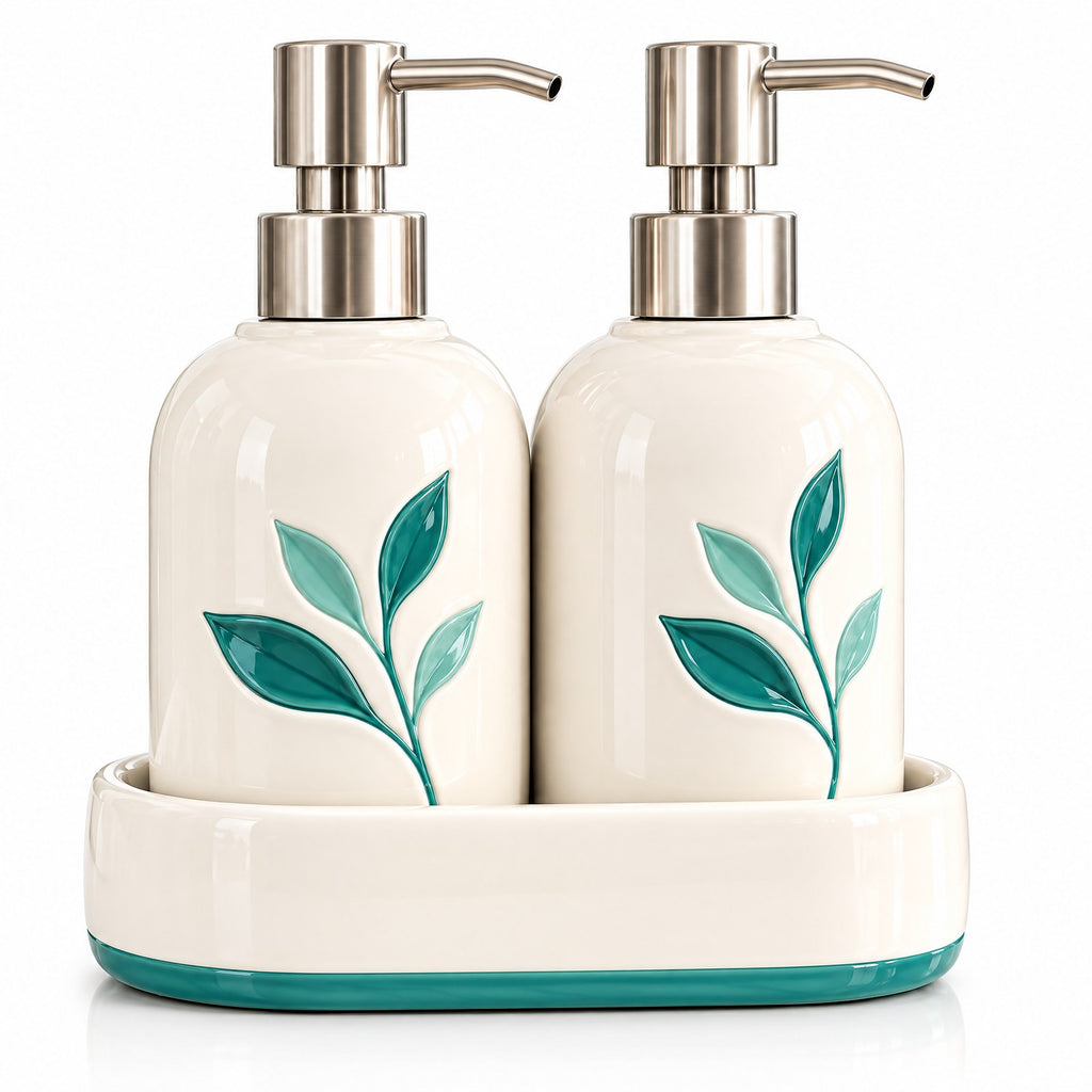 lorevixaai Ceramic Soap Bottle Holder — product image 4