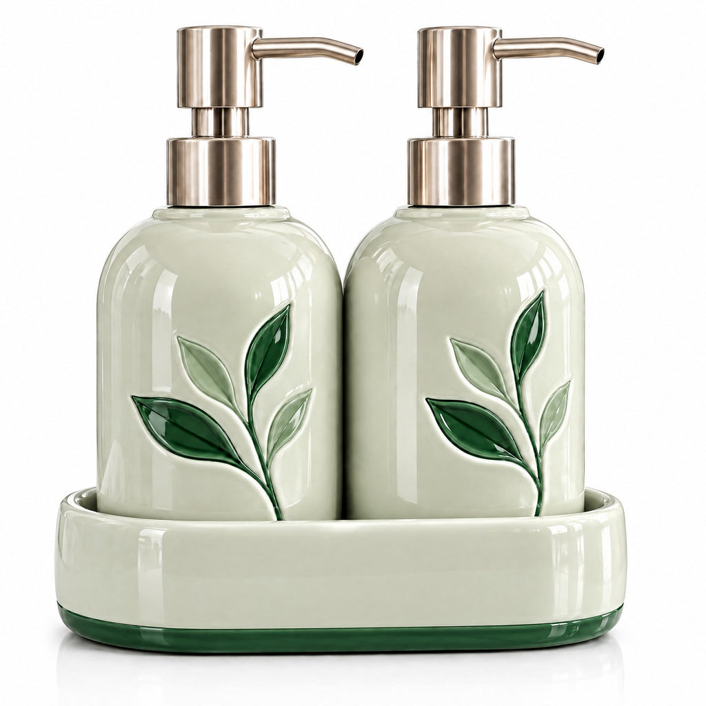 lorevixaai Ceramic Soap Bottle Holder — product image 5