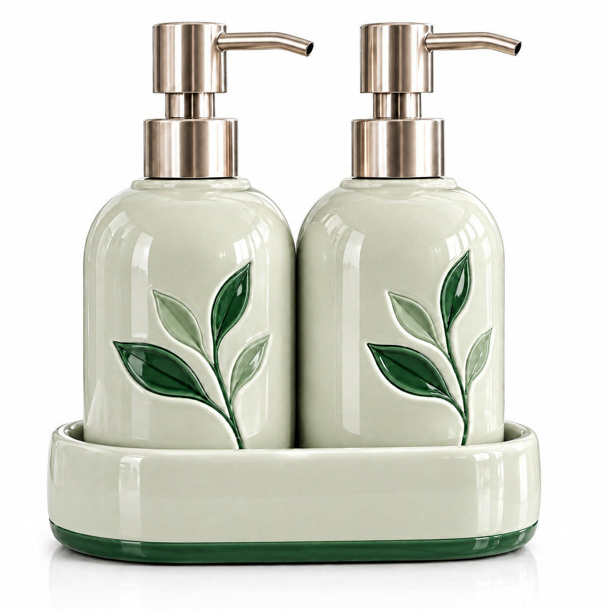 lorevixaai Ceramic Soap Bottle Holder — product image 5