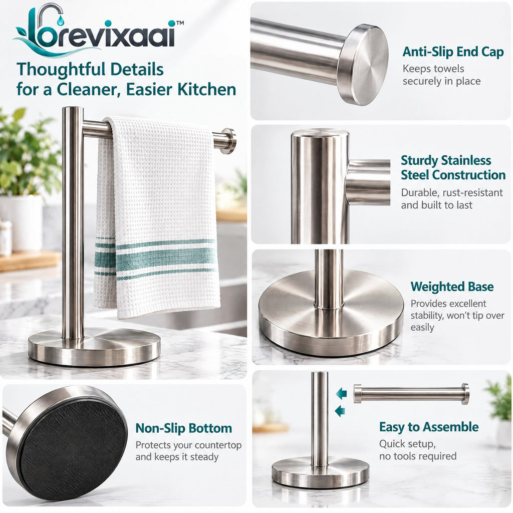 lorevixaai Kitchen Towel Holder — product image 5