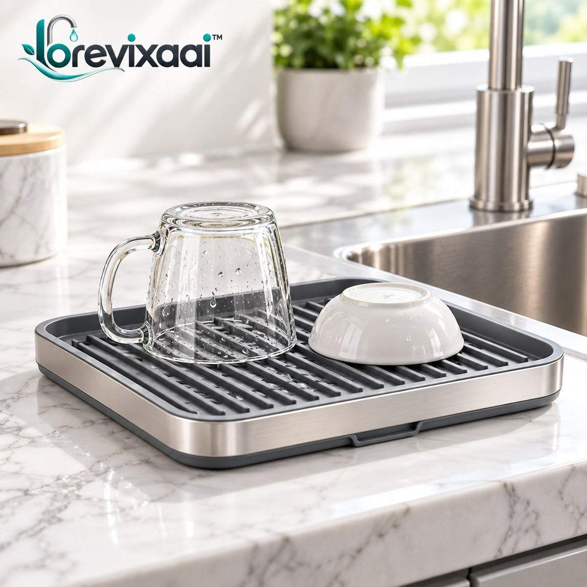 lorevixaai Countertop Drying Tray — product image 1