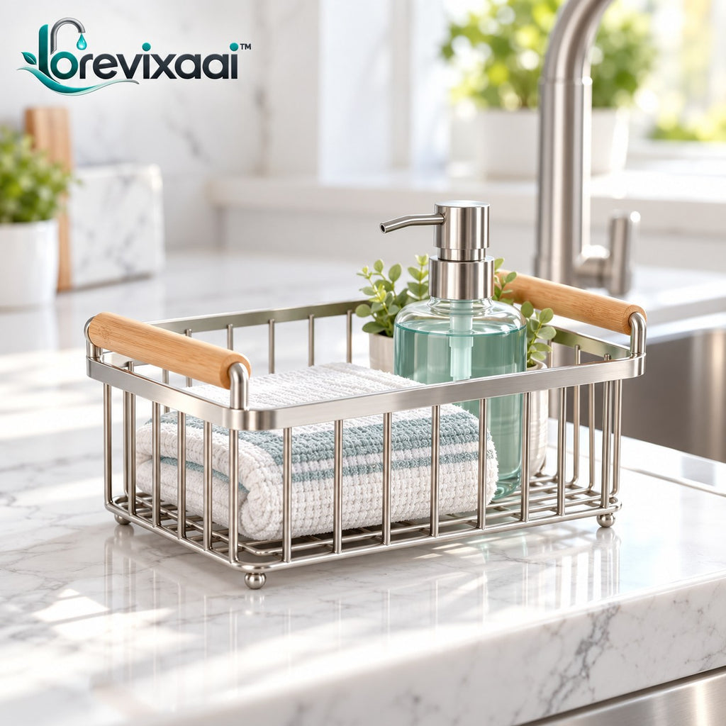 lorevixaai Minimal Countertop Storage Basket — product image 1